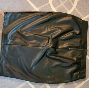 Torrid faux leather pencil skirt